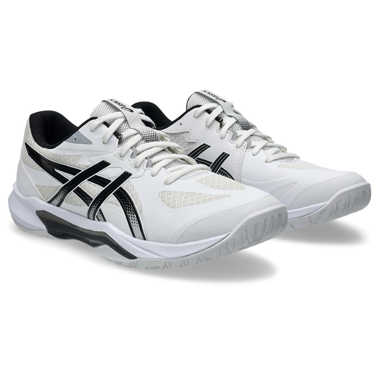 [アシックス] インドアスポーツシューズ GEL-TACTIC 13 1073A078 ユニセックス大人 100(ホワイト/ブラック) 24.5 cm 3E