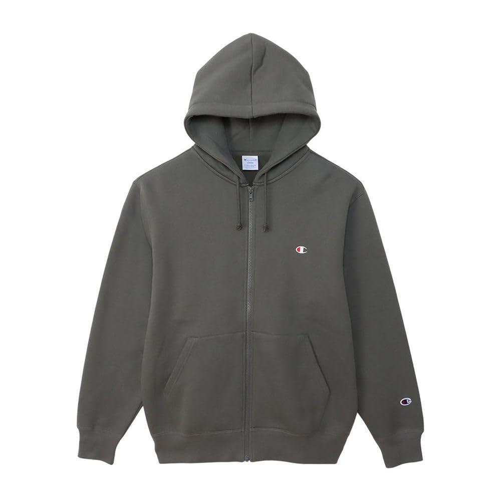 ZIP HOODED SWEAT カラー:081(ダークグレー(81)) サイズ:S