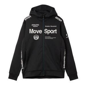 [ムーブスポーツ] 【ACTIVE SUITS】DRY オーセンティック スウェット フーディーST5FSW40M_BK00_L