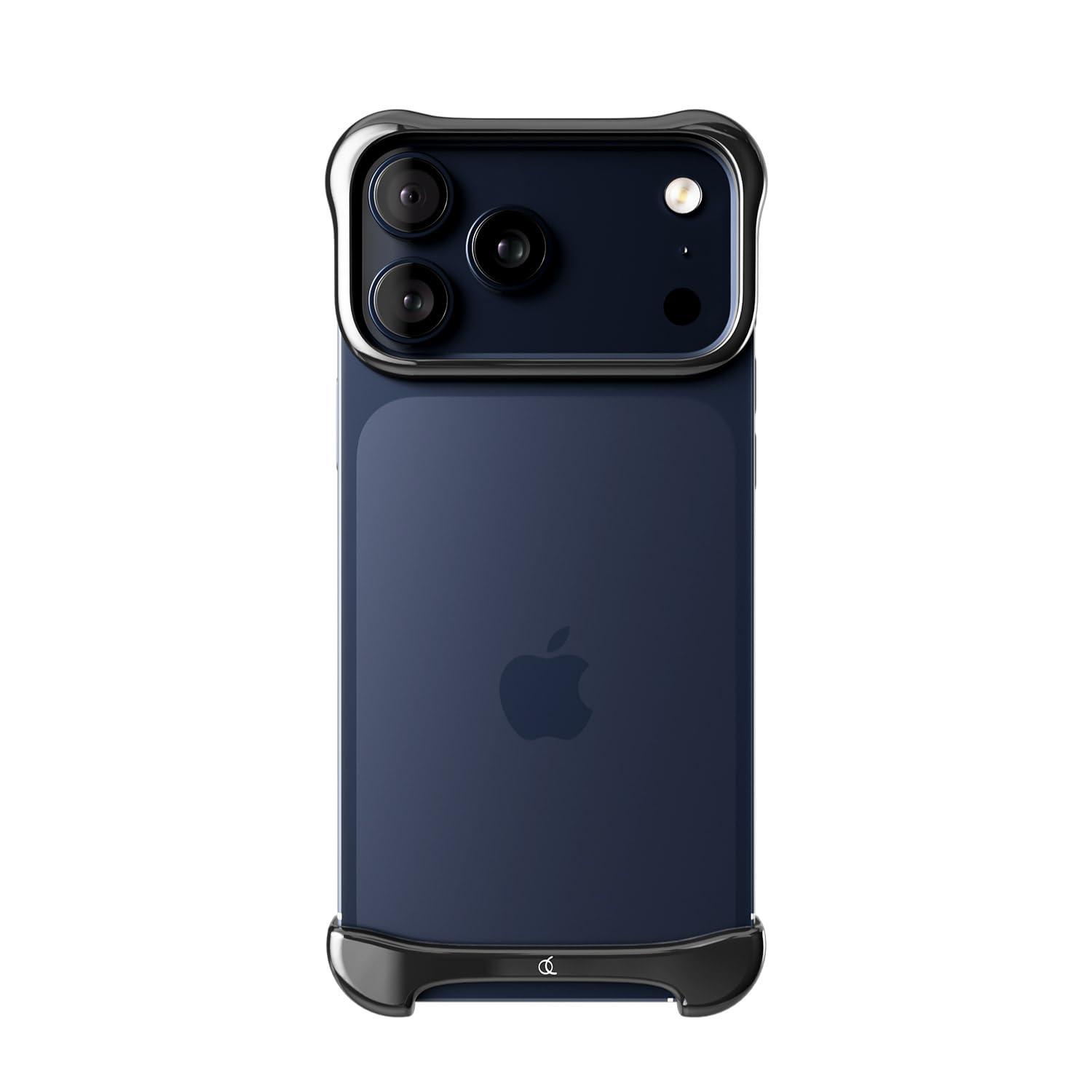 Arc Pulse iPhone 17 Pro 用 ケース アルミ バンパー [ 航空宇宙グレード A7075 鏡面加工 PVDコーティング アルミ合金 超々ジュラルミン 耐衝撃 衝撃吸収 二層レイヤー スライドオン装着 Magsafe対応 ] ア...｜ポッチ