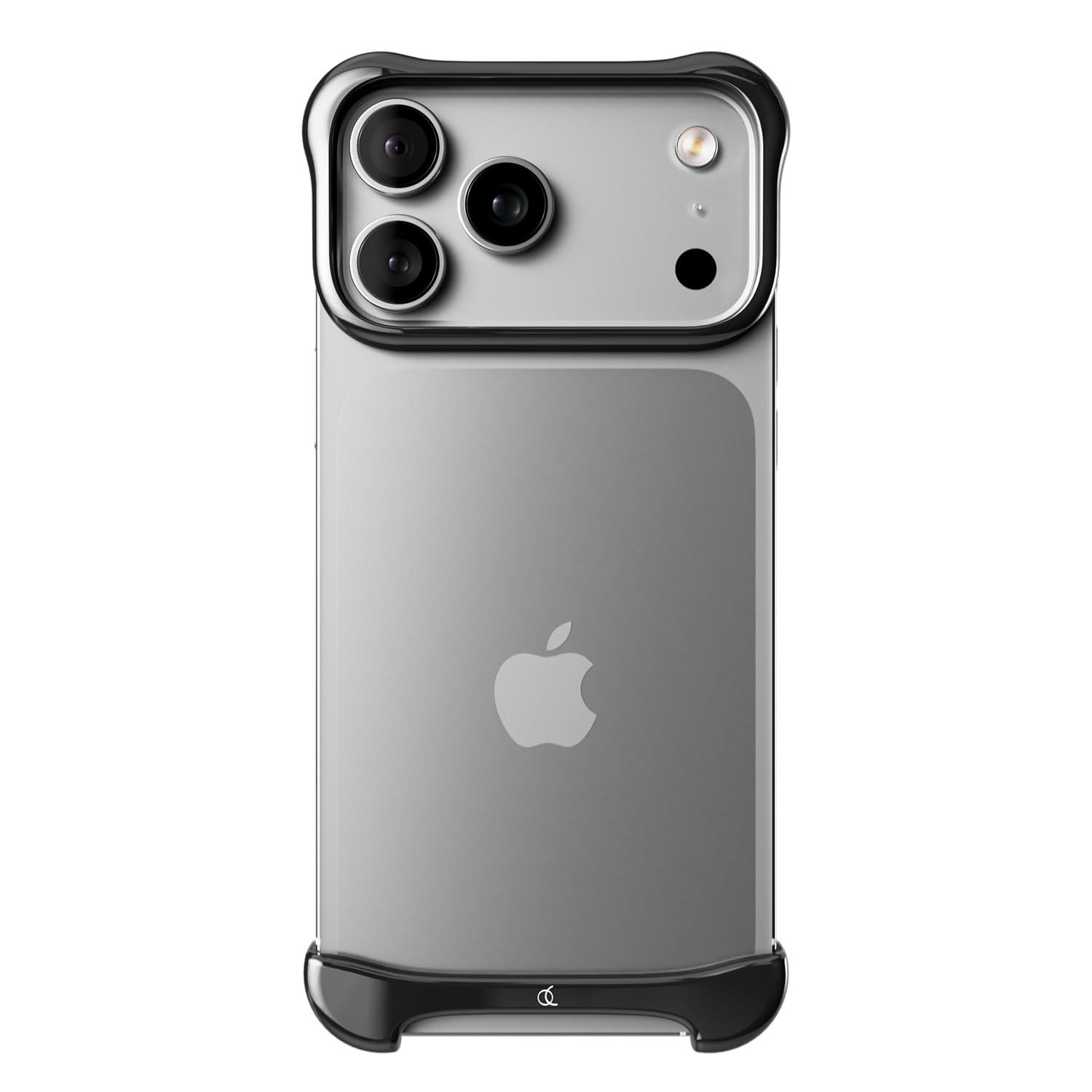 Arc Pulse iPhone 17 Pro Max 用 ケース アルミ バンパー [ 航空宇宙グレード A7075 鏡面加工 PVDコーティング アルミ合金 超々ジュラルミン 耐衝撃 衝撃吸収 二層レイヤー スライドオン装着 Magsafe対応...｜ポッチ