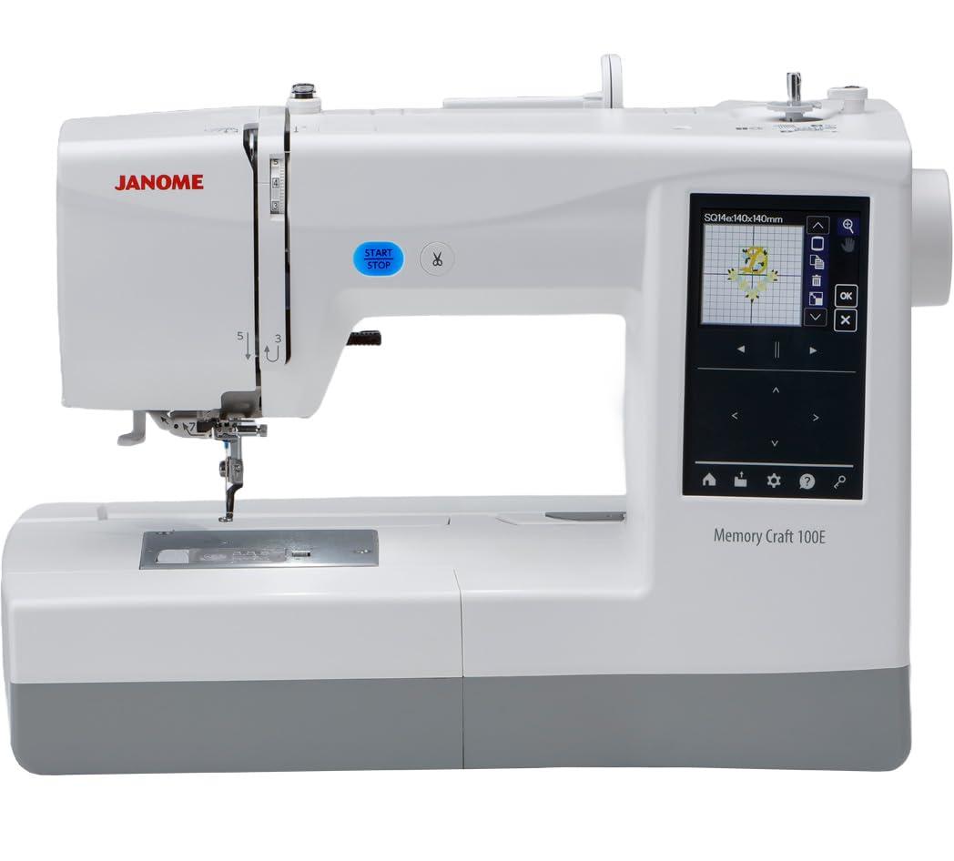JANOME ジャノメ 「メモリークラフト 100E」Memory Craft 100E|ポッチ