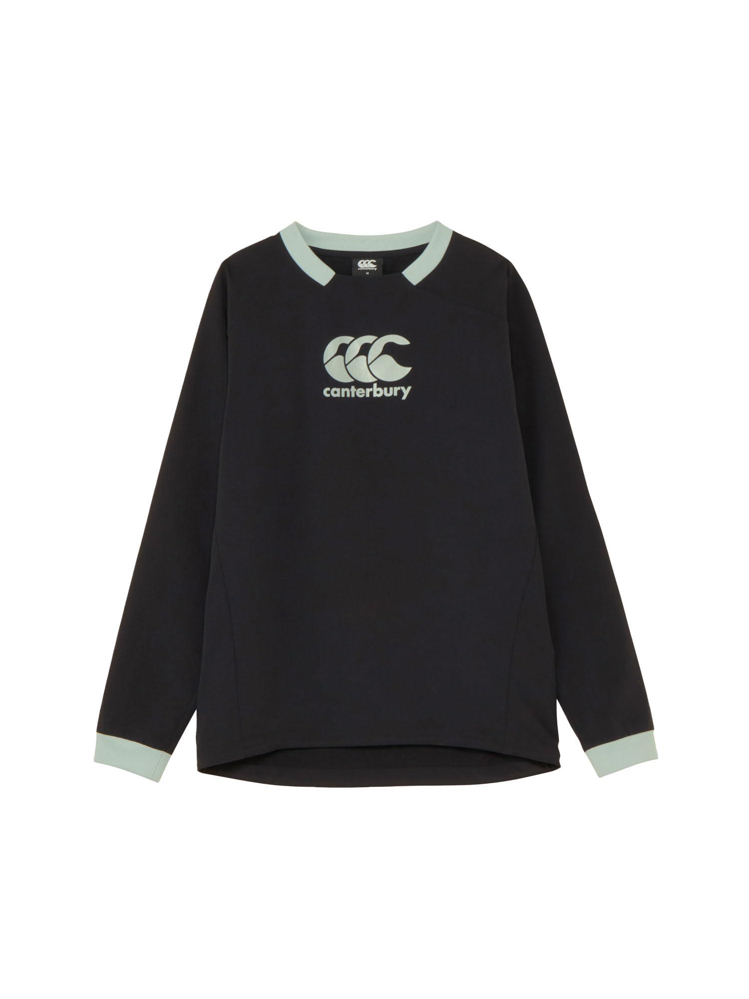 [カンタベリー] ラガー ピステ D.A.F TEC X PRACTICE PULLOVER 黒いこと L