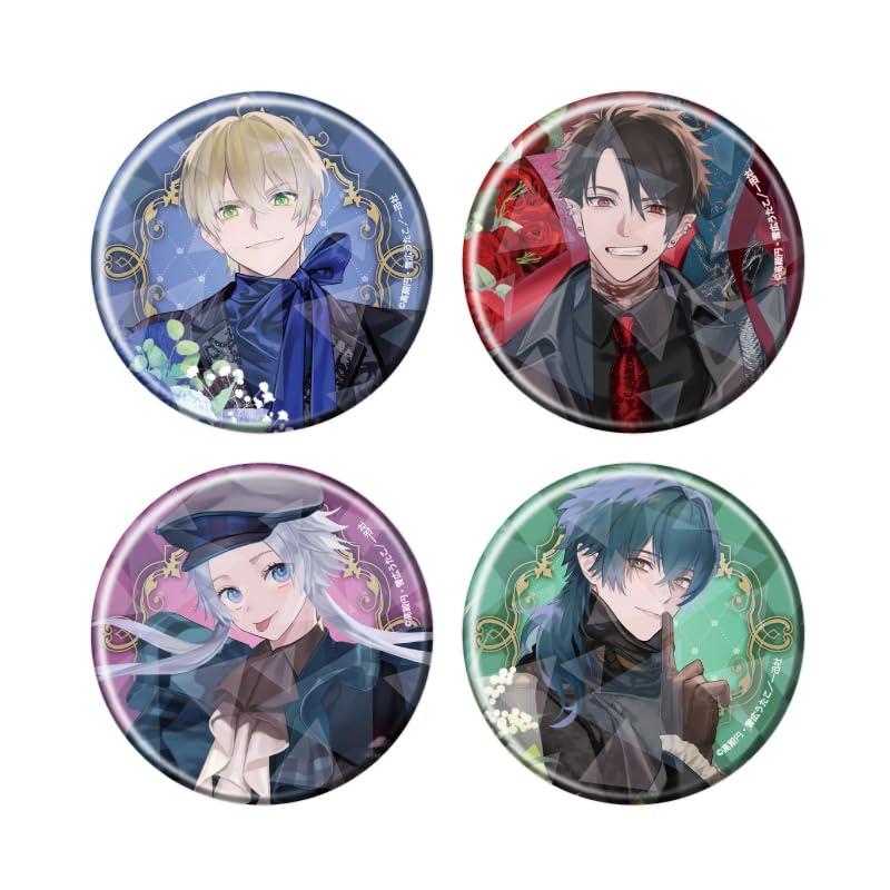 魔界王子 devils and realist 01 [描き下ろしイラスト] ホログラム缶バッジ[57mm] 4個入りBOX画像