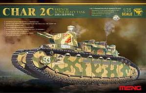 モンモデル 1/35 仏 超重戦車 シャール2C プラモデル