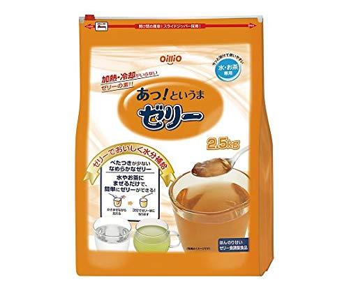 日清オイリオ あっ! というまゼリー2.5kg 水分補給ゼリー 加熱・冷却不要 水やお茶にまぜるだけ|ポッチ
