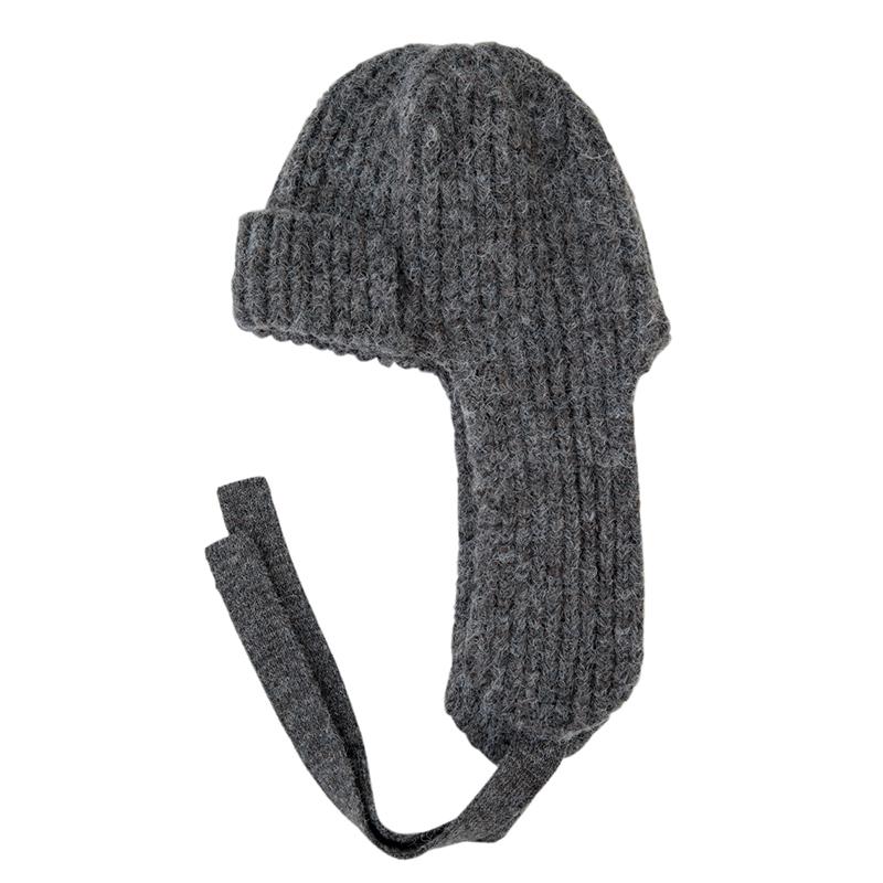 楽天市場】ルメール （Lemaire） バラクラバ ニット帽 ブラック AC1089