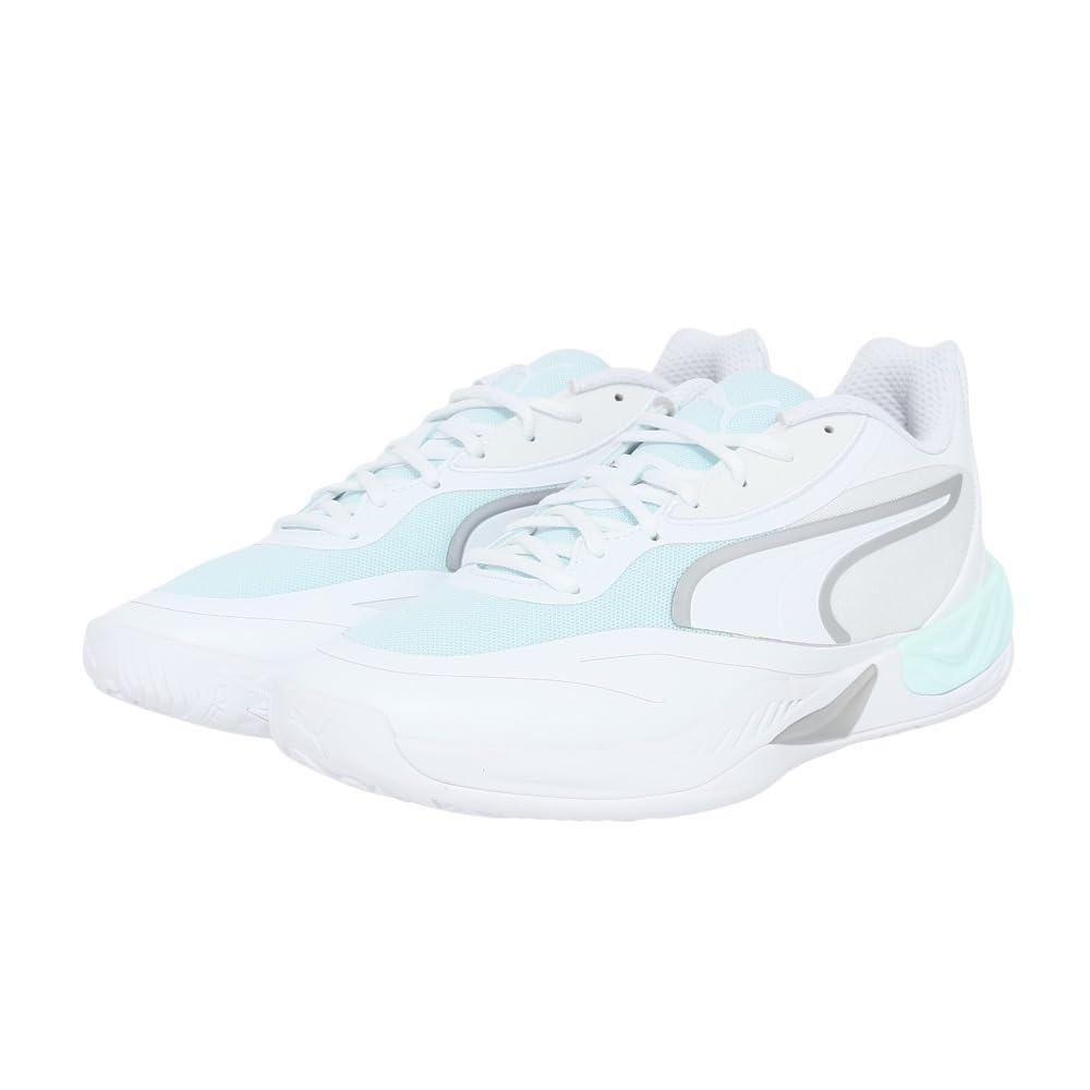 プーマ(PUMA) バスケットシューズ バッシュ ALL-PRO NITRO SKYBRE 31237403 (ホワイト×ブルー/26.5/Men's)