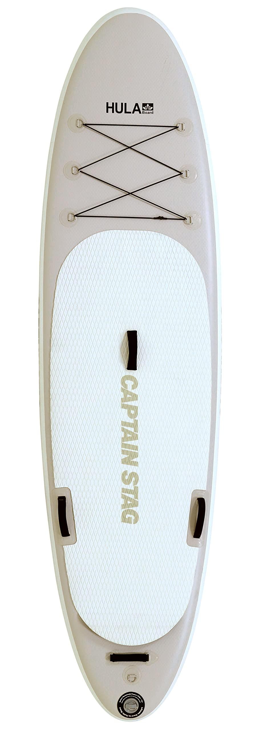 キャプテンスタッグ(CAPTAIN STAG) SUP スタンドアップパドルボード フラゲーム盤 CS牛酪万覚え帳 全長304×幅84×厚さ15珊 【フィン/リーシュ/伸縮SUPパドル/空気圧ゲージ付き添い人お手て揚水機/納める御徒面子】 カーキ US-12...