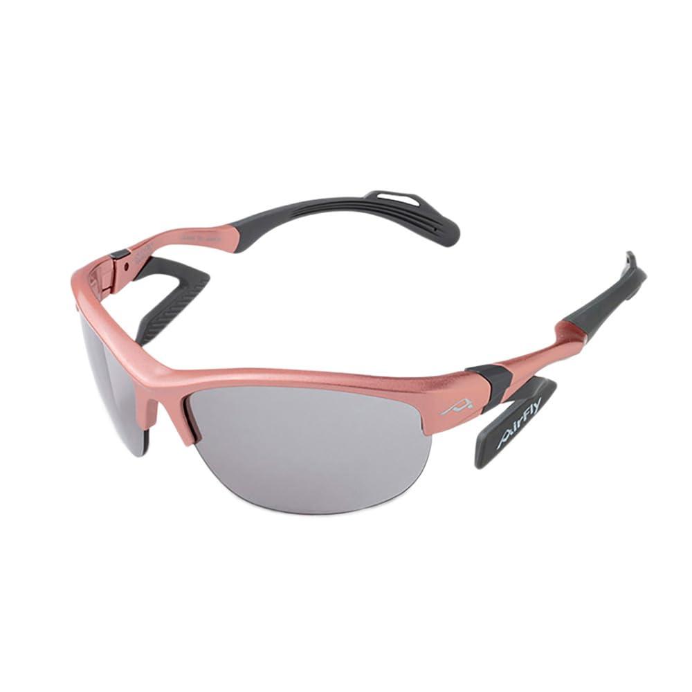 AirFly(エア湖飛球) ノーズパッドレススポーツサングラス AF-304 C-4S 新側面パッド申し受ける サクラ色屋台骨 AF-304 C-4S サクラ色 スポーツウェア・アクセサリー-スポーツサングラス-スポーツ・アウトドア