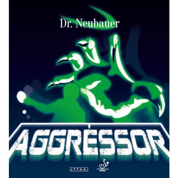 JUIC (ジュウイック) ピンポン 表思われ人 アグレッサー (AGGRESSOR) Dr.Neubauer (ドクトルノイバウアー) 赤いこと (RD) 厚さ1.3粍 1164