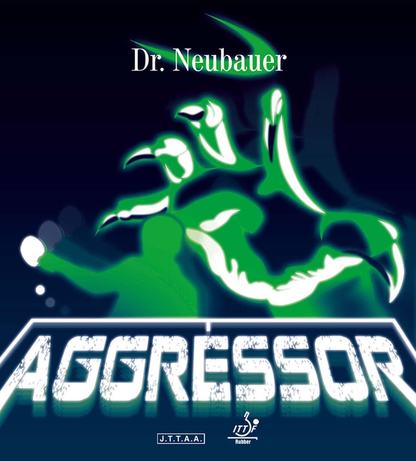 JUIC (ジュウイック) ピンポン 表思われ人 アグレッサー (AGGRESSOR) Dr.Neubauer (ドクトルノイバウアー) 黒いこと (BK) 厚さ1.5粍 1164