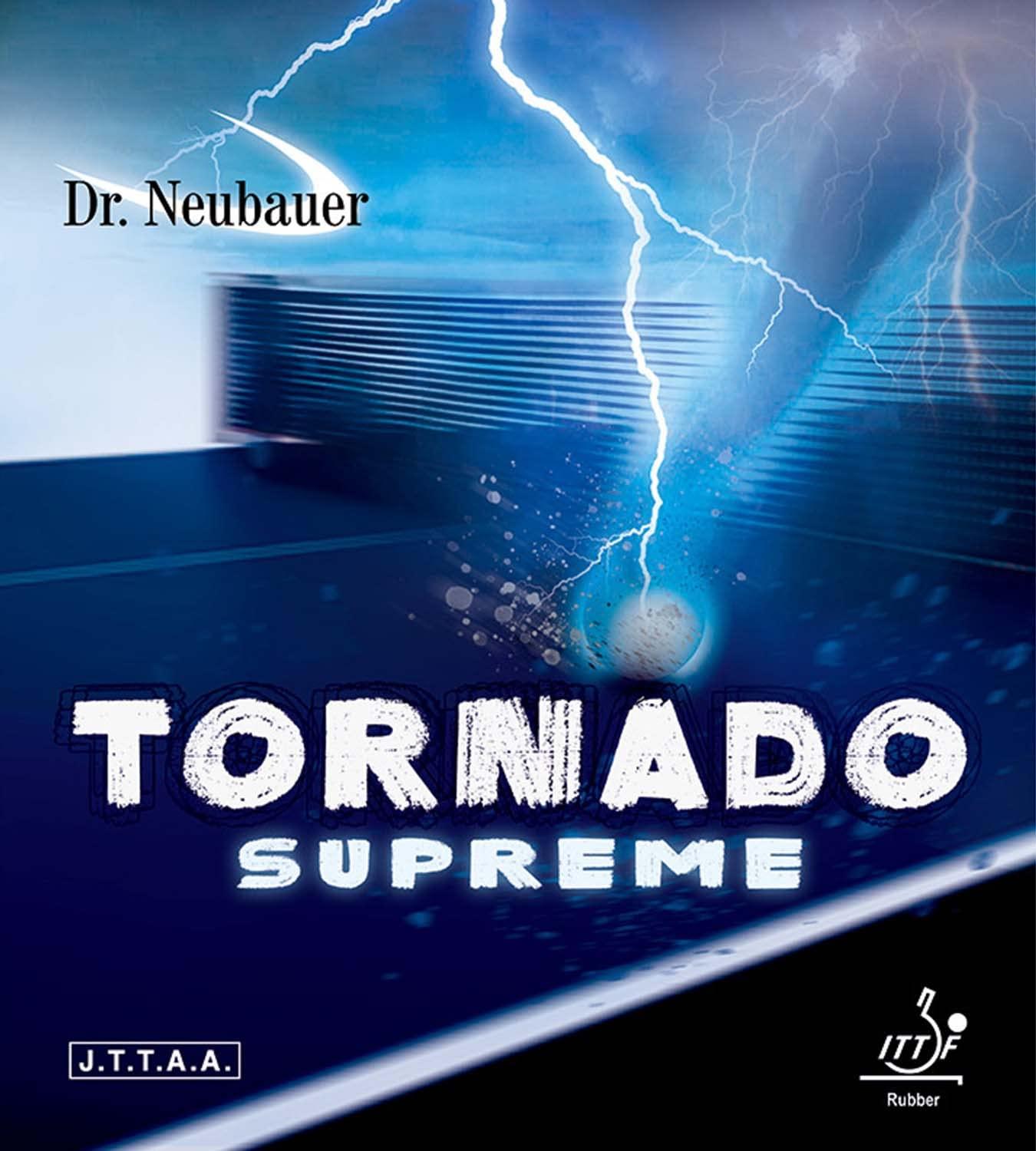 JUIC (ジュウイック) 卓球 回転系表ソフトラバー トルネードスプリーム (TORNADO SUPREME) Dr.Neubauer (ドクトルノイバウアー) レッド (RD) 厚さ1.8mm 1201