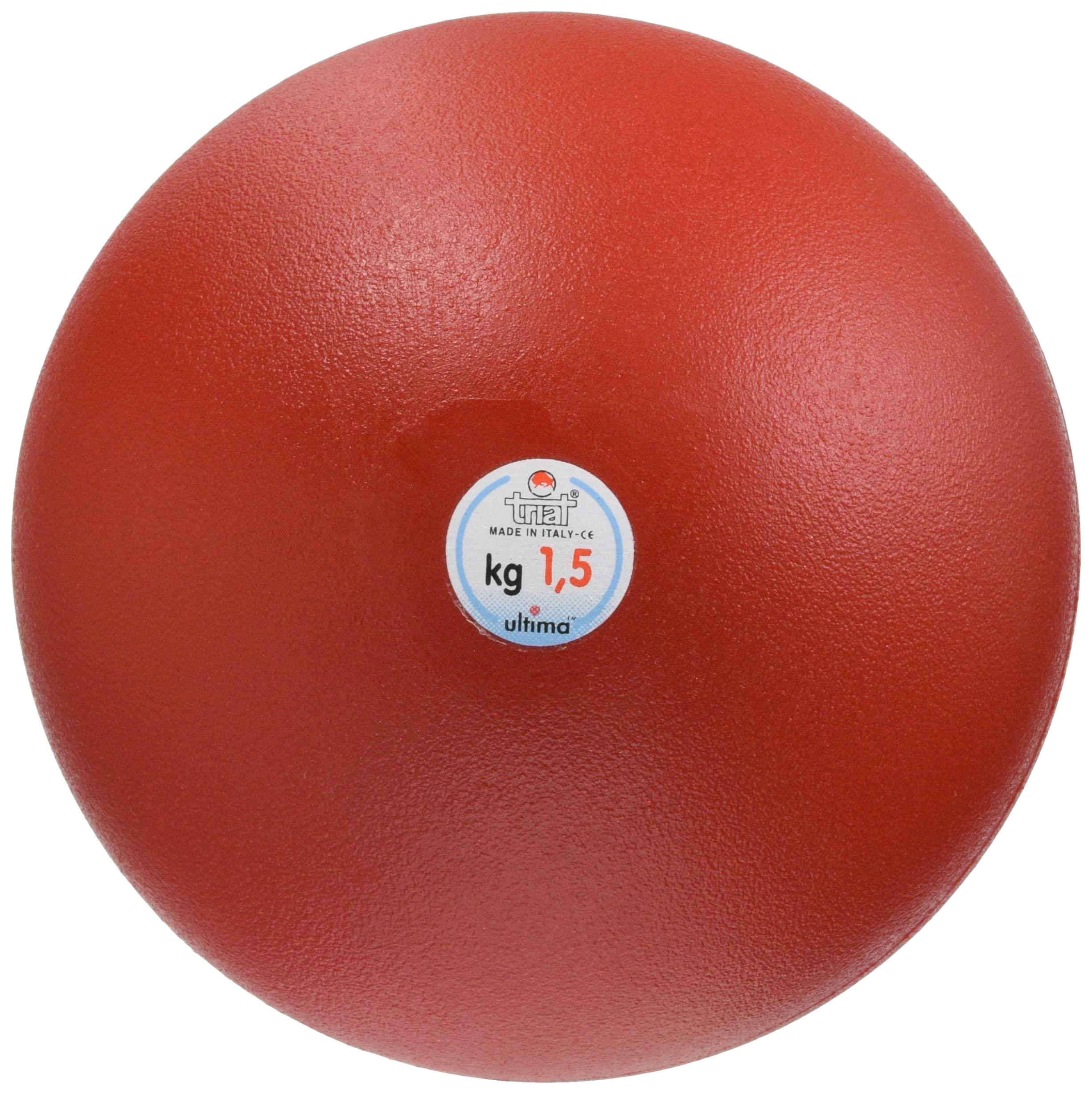 スローイングボール ゴム製 1.5kg カラー:960(レッド) サイズ:F