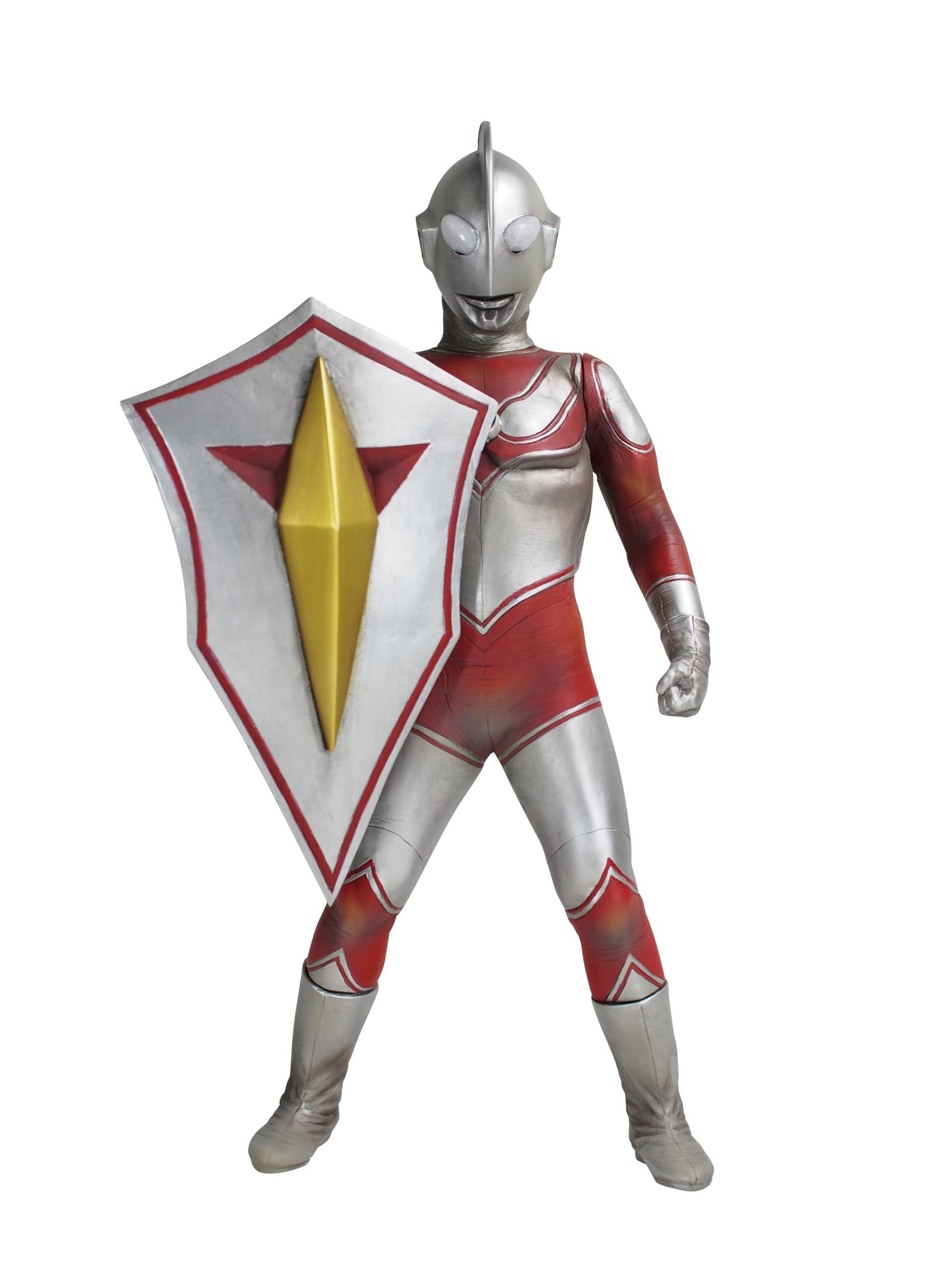 キャラクターコンテンツプロダクション(Ccp) 1/6特撮シリーズ 帰ってきたウルトラマン ウルトラマンジャック ウルトラディフェンダー ハイグレード Ver. 約340mm PVC&PU製 塗装済み完成品ソフビフィギュア｜ポッチ