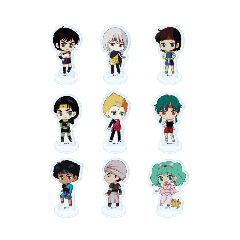 天空戦記シュラト 01 [ミニキャライラスト] アクリルぷちスタンド 9個入りBOX画像