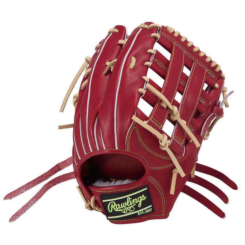 ローリングス(Rawlings) ベイスボール用 グローヴ 地球儀 硬式 PRO PREFERRED GH5FPRRT80 外野手手用 ブドウ酒 13in ※左投げ用
