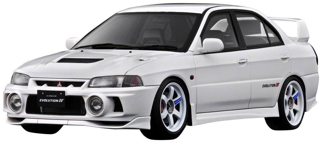 ティーケーカンパニー (TK.Company) ignition model 1/18 ミツビシ LANCER EVOLUTION IV (CN9A) White (1/18 Scale) 遣っ付ける品 IG3782