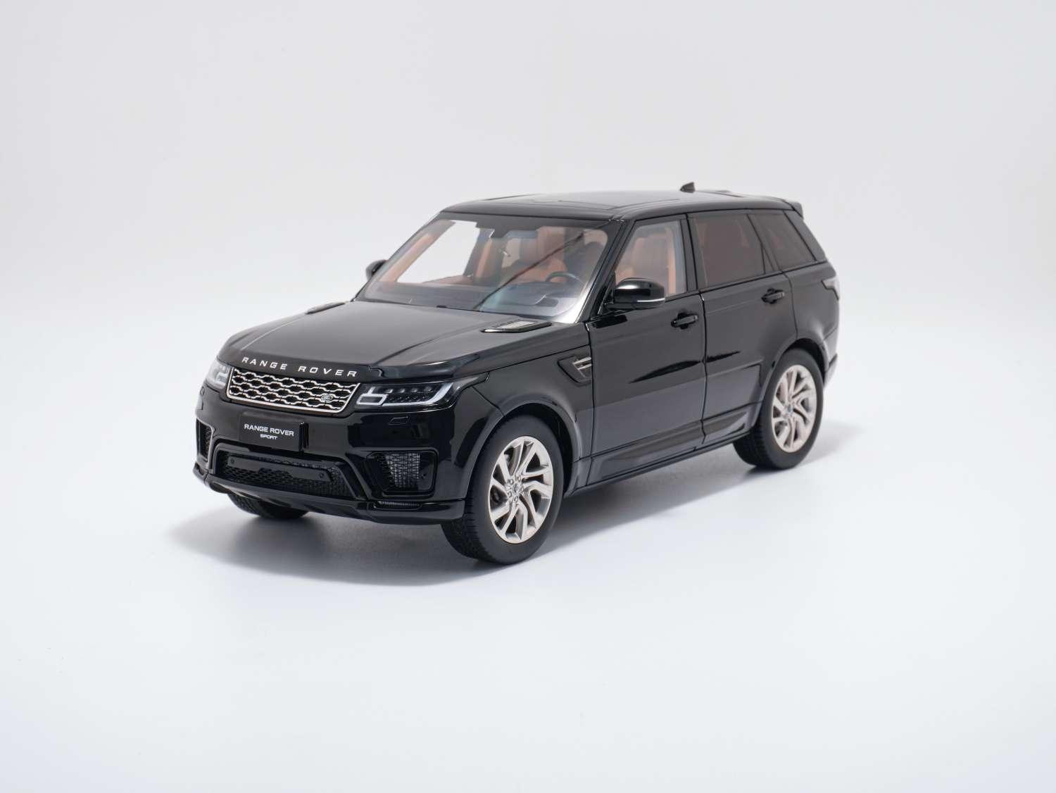 WA18-03-01 WHELART 1/18 RANGE ROVER SPORT -LHD- メタリックブラック