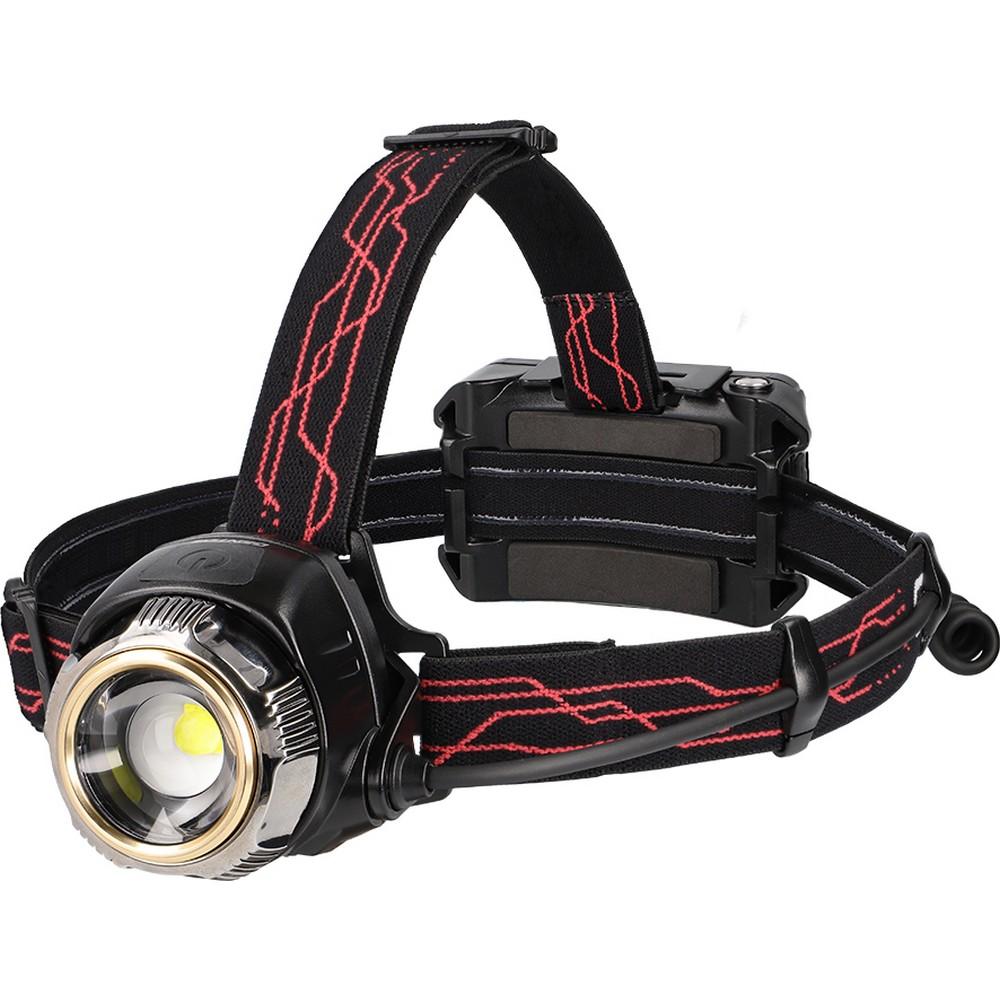 GENTOS(ジェントス) LED 前照燈 USB申し受ける式 【明るさ800lm/実用点灯13第四次元/うしろ側意識すること灯】 専用申し受ける池または単3形独居室4本 (別売り) 当て嵌める G続きもの GH-300RG