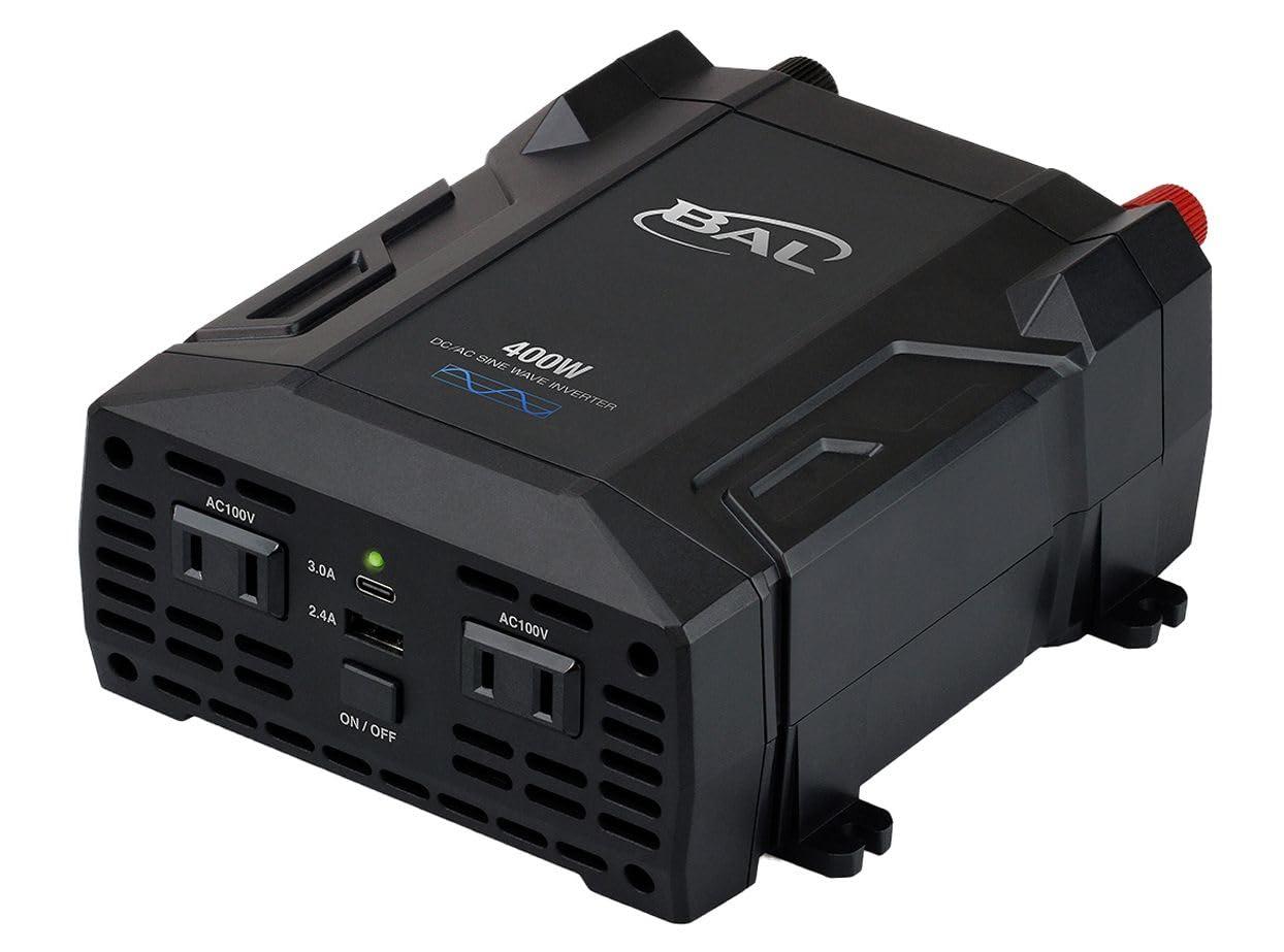 BAL(大橋産業) DC/AC正弦波インバータ400W No.2822