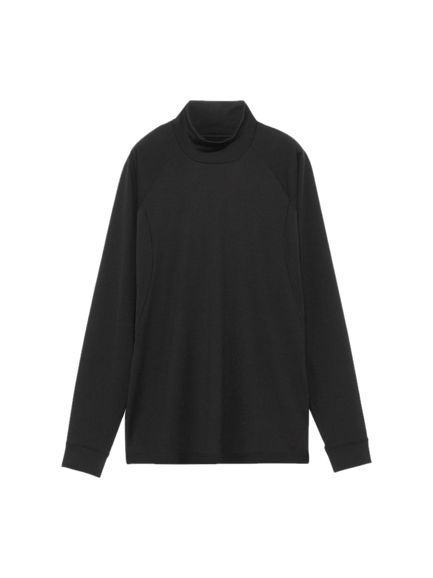 WL TURTLENECK L/S カラー:KK(ブラック/ブラック) サイズ:2