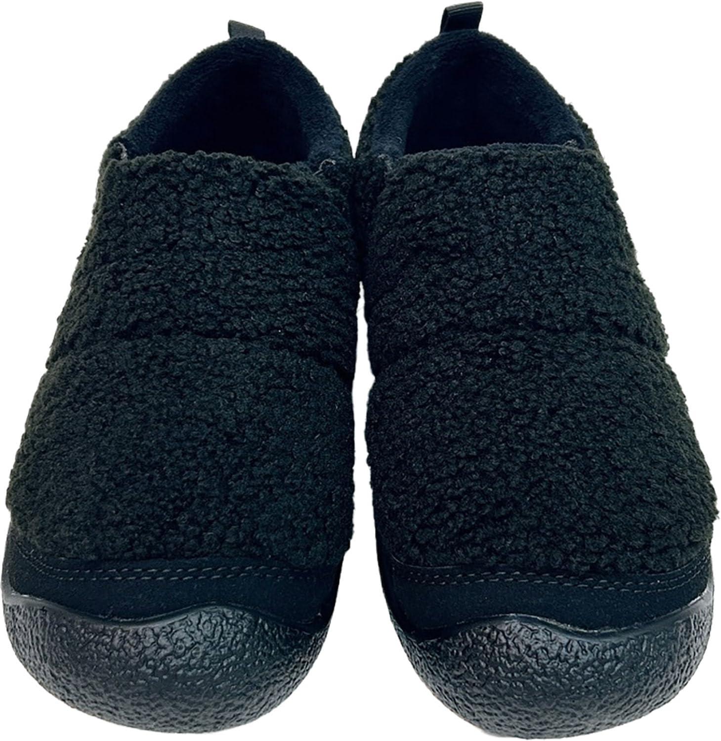 [メイ] カジュアル シューズ BOA SLIP-ON フィット 脱ぎ履き簡単 ボア SHL253012 レディース BLACK small
