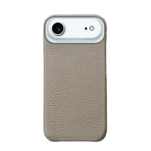 ABBI SIGNATURE シュランケンカーフ MagSafe対応バックカバー for iPhone 17 Air グレージュ ABS27845i17A
