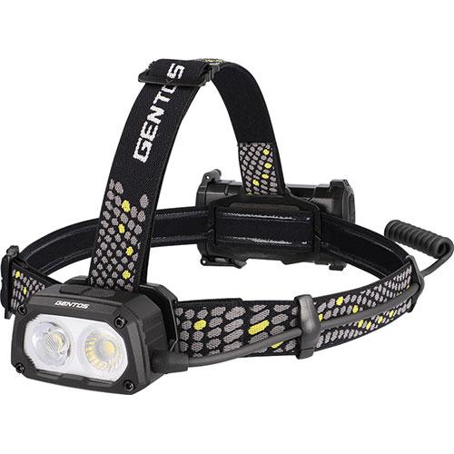 GENTOS(ジェントス) LED 前照燈 USB申し受ける式 【明るさ1000lm/実用点灯8第四次元/うしろ側意識すること灯】 専用申し受ける池当て嵌める ティーレックス TX-D434R