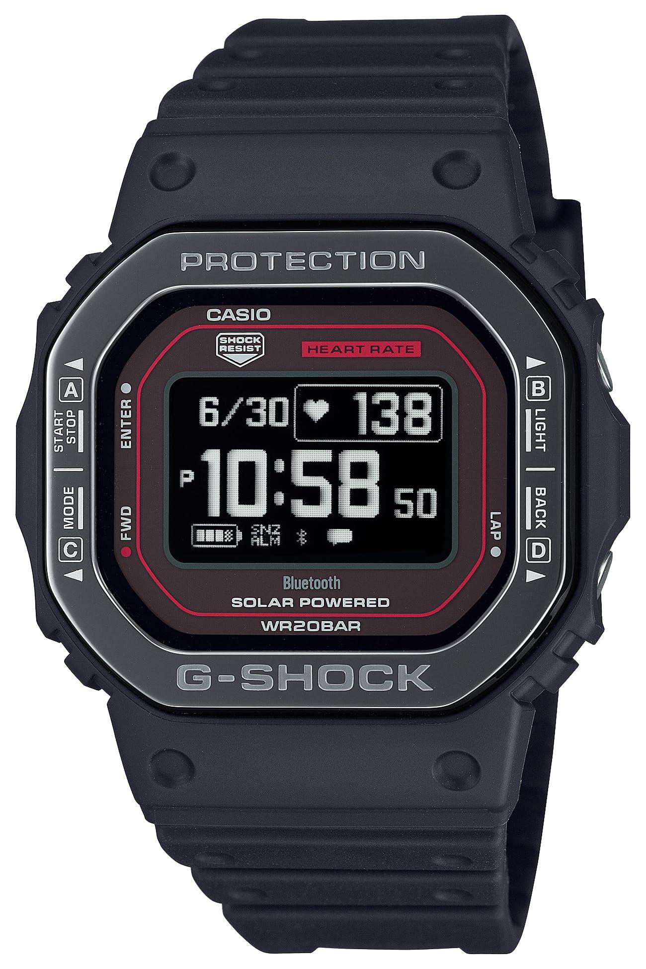 [カシオ] 腕時計 ジーショック 【国内正規品】 G-SQUAD 心拍計 Bluetooth搭載 DW-H5600MB-1A4JR メンズ ブラック