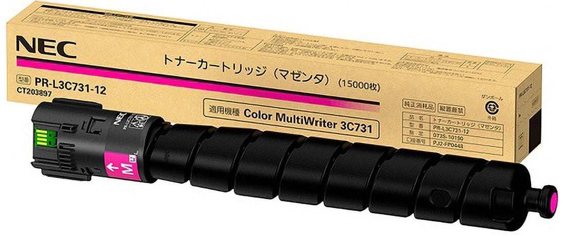 NEC トナーカートリッジ マゼンタ PR-L3C731-12 1個 27,724円