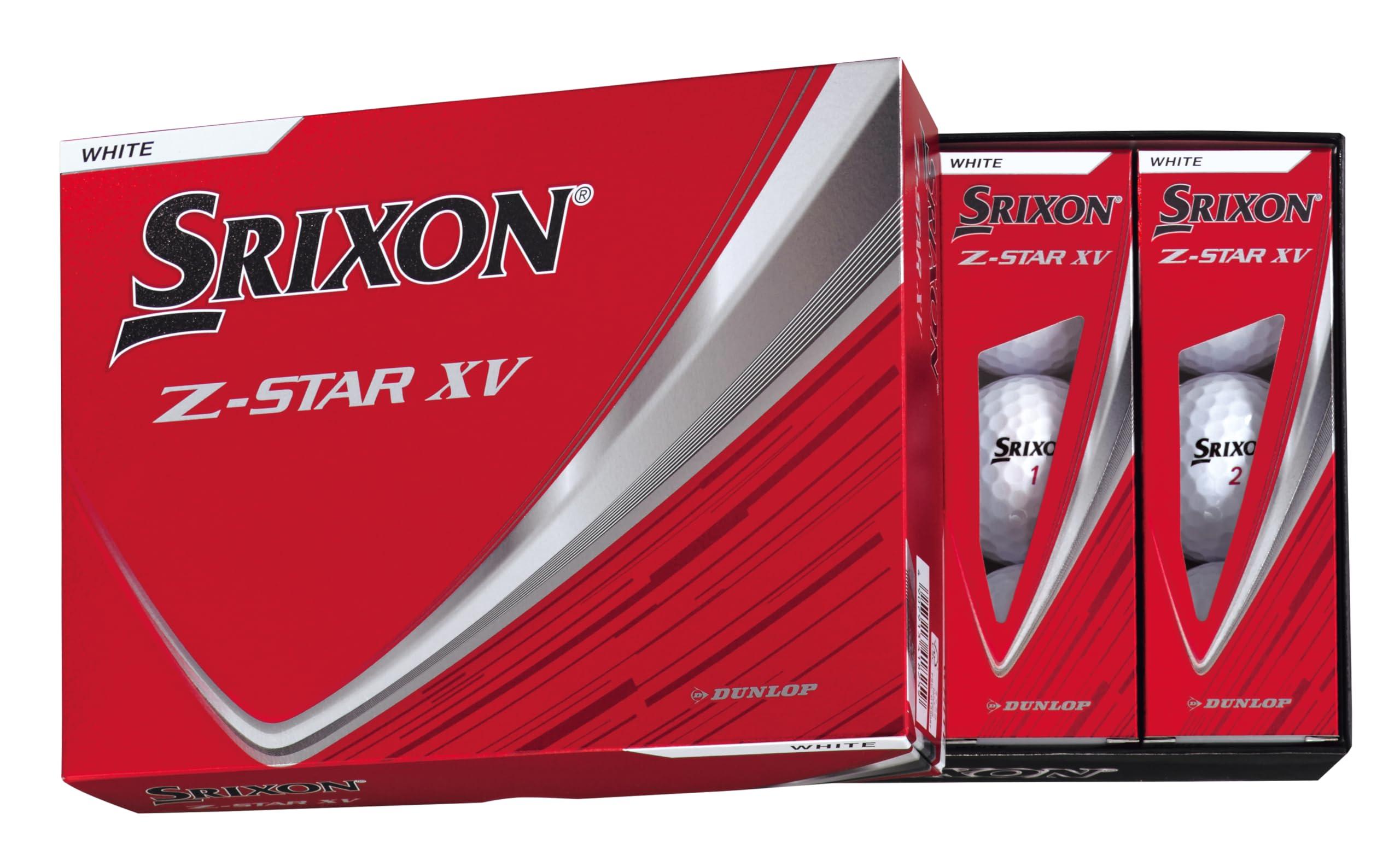 ダンロップゴルフボール SRIXON Z-STAR XV 2025年模範例 1十二(12個入り口・入口) 白いこと