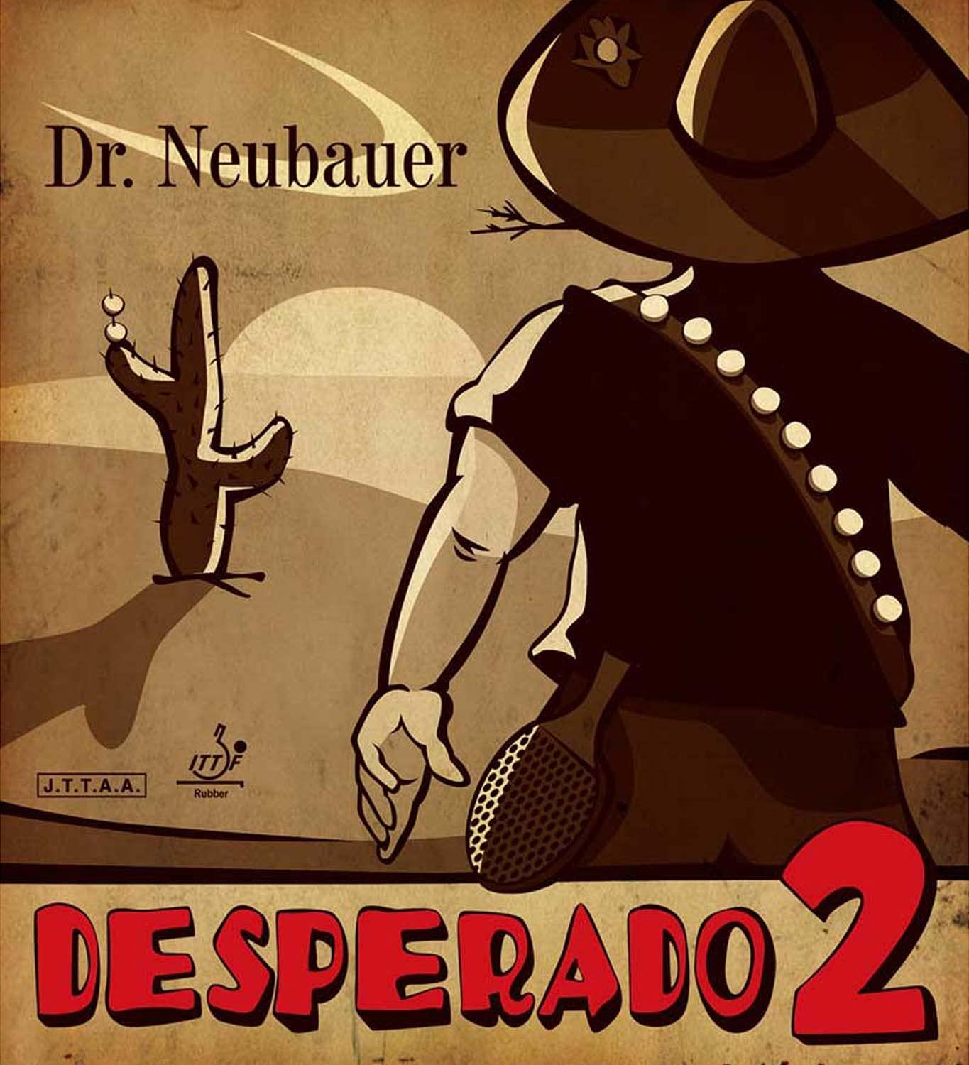 JUIC (ジュウイック) 卓球 粒高ラバー デスペラード (Desperado) 2 Dr.Neubauer (ドクトルノイバウアー) レッド (RD) 厚さ0.6mm 1169