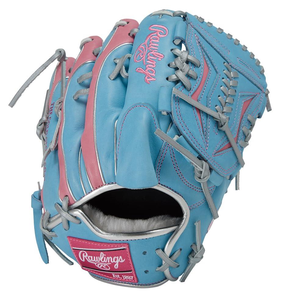 ローリングス(Rawlings) 野球用 グラブ グローブ 軟式 HOH? PRO EXCEL Wizard #02 COLORS GR5FHW2CA15MG 投手用 サックス/ピンク 11.75インチ ※左投げ用