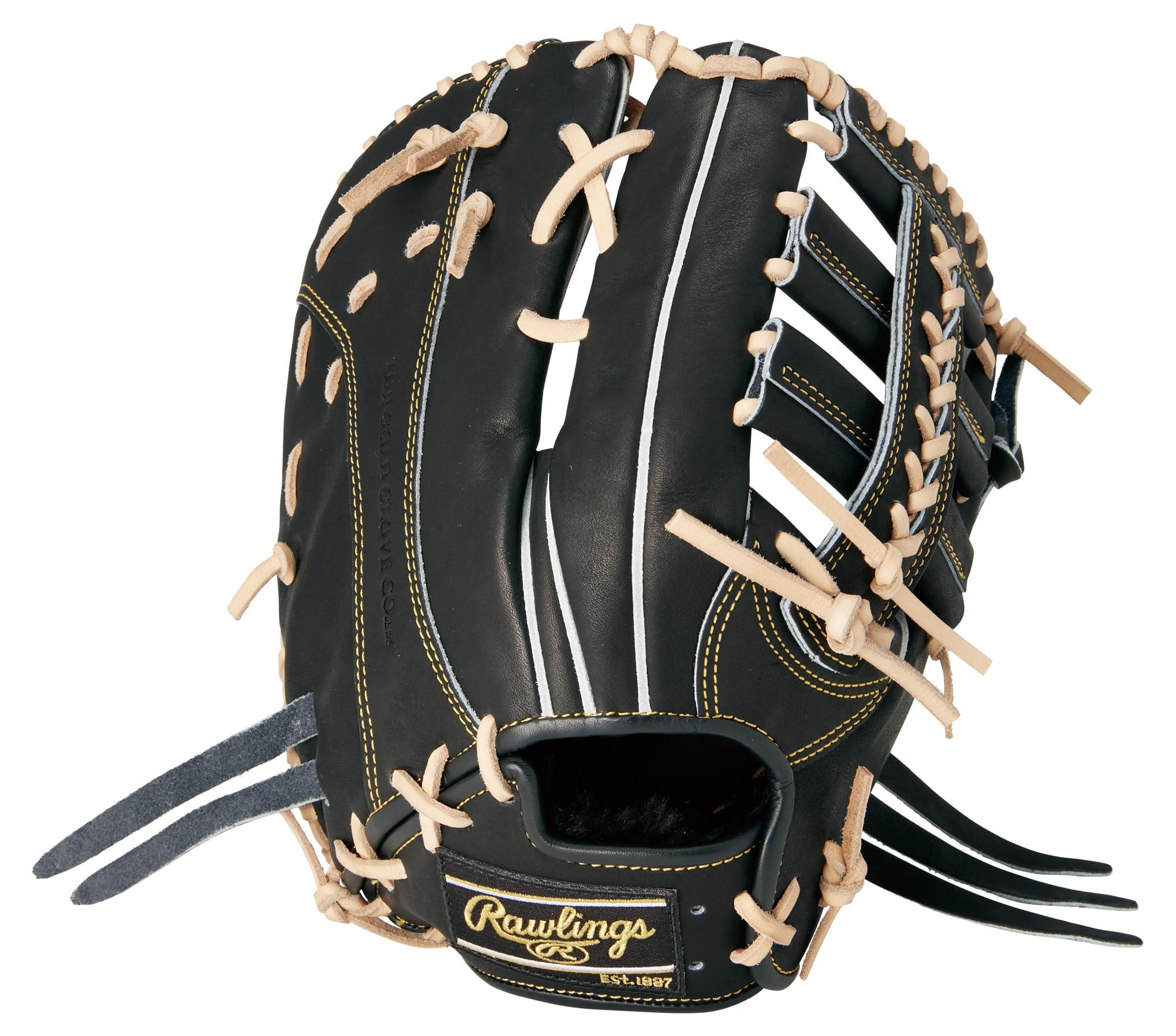 Rawlings(ローリングス)野球用 グラブ グローブ 硬式 大人用 HOH BREAK THE MOLD GH5HBGM6 ブラック [ファースト用] サイズ 12 ※左投げ用(右手着用)