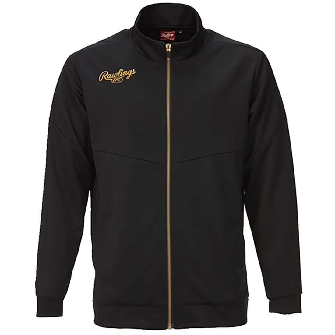 ローリングス(Rawlings) ベイスボール 成年者用 チームジャージジャケット AOS13S10 黒いこと 大きさ SS