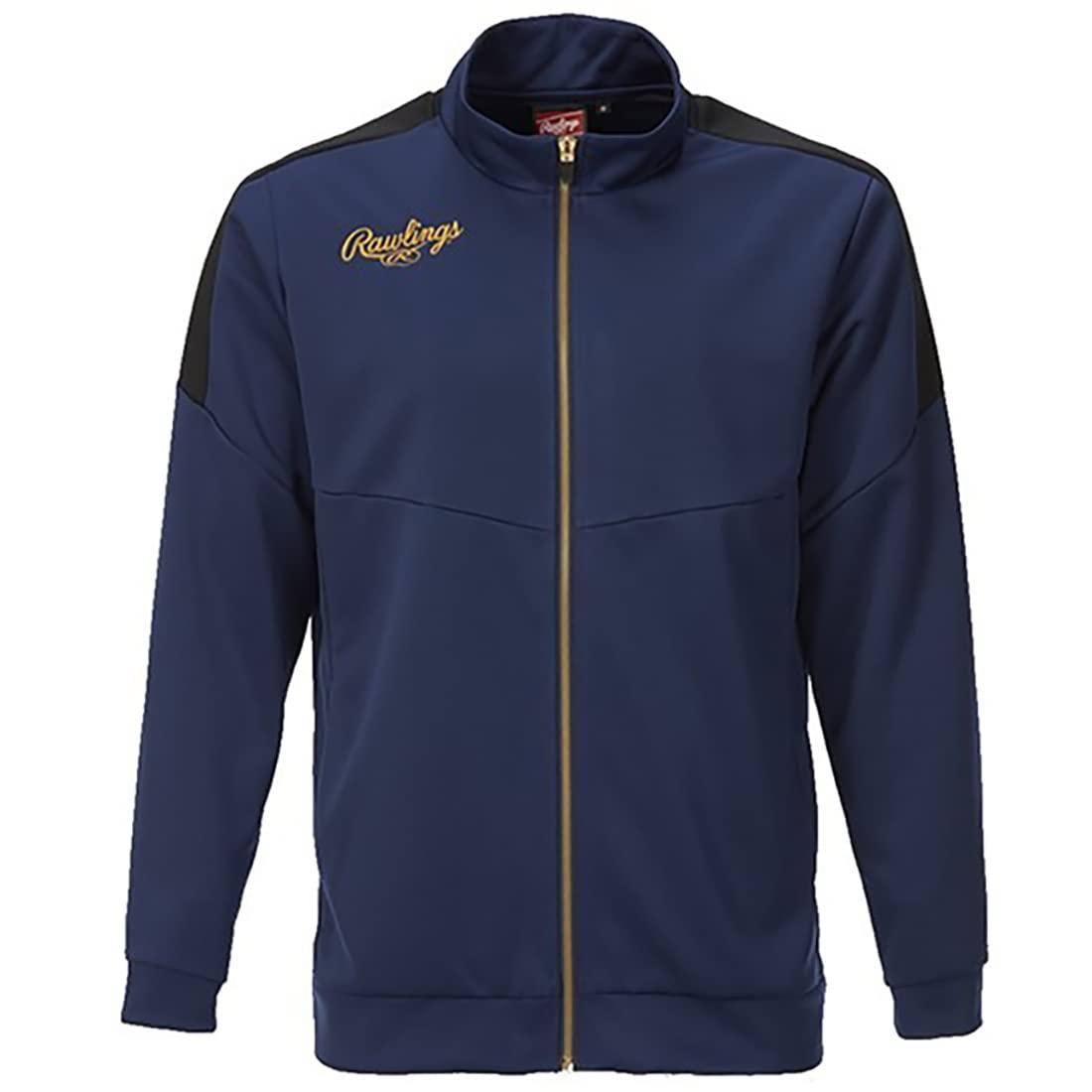 Rawlings(ローリングス)ベイスボール 成年者用 チームジャージジャケット AOS13S10 米国海軍 大きさ SS