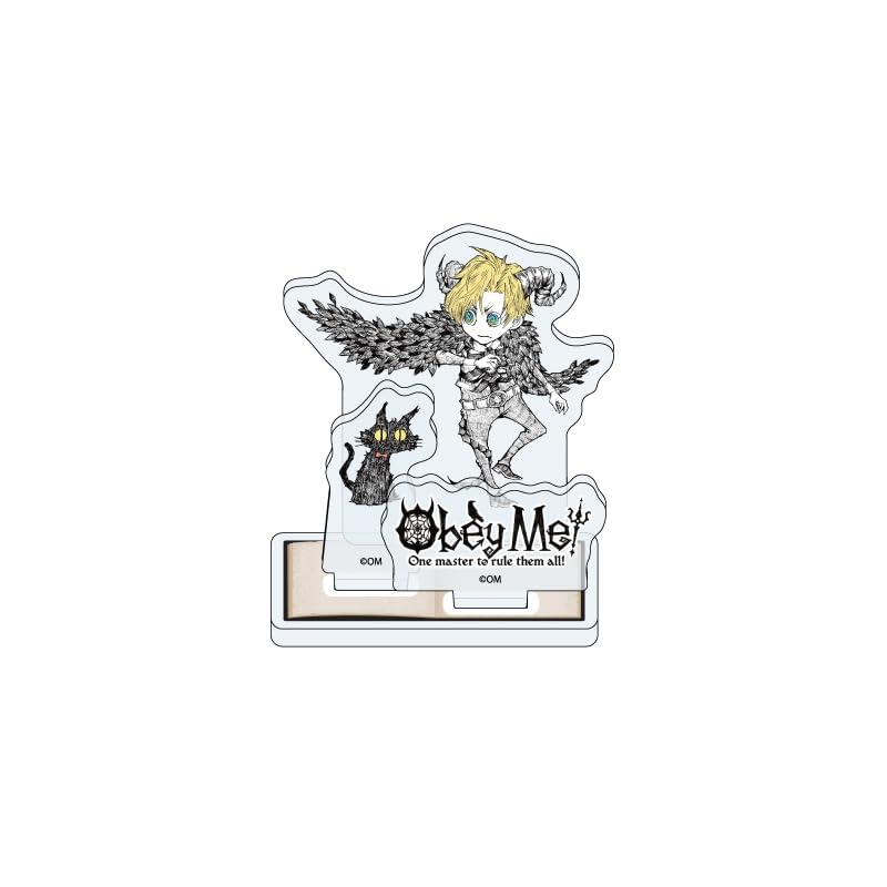 Obey Me! 04 サタン[ミニキャライラスト] アクリルスタンドプレート画像