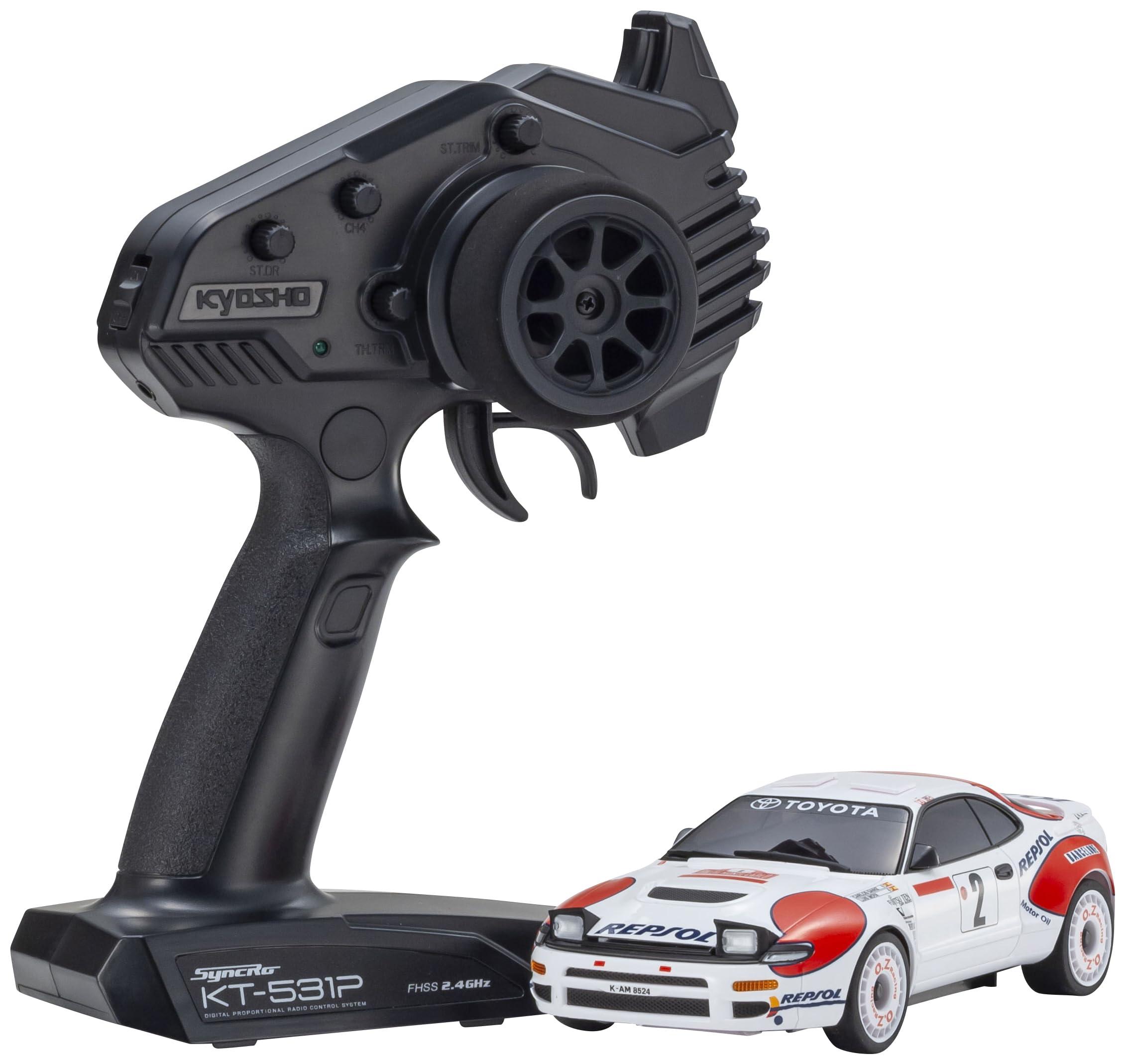 京商 (Kyosho) ミニッツAWD トヨタ セリカ GT-FOUR RC No.2 WRC 1992 カルロス・サインツ 電動ラジオコントロール 32654CS