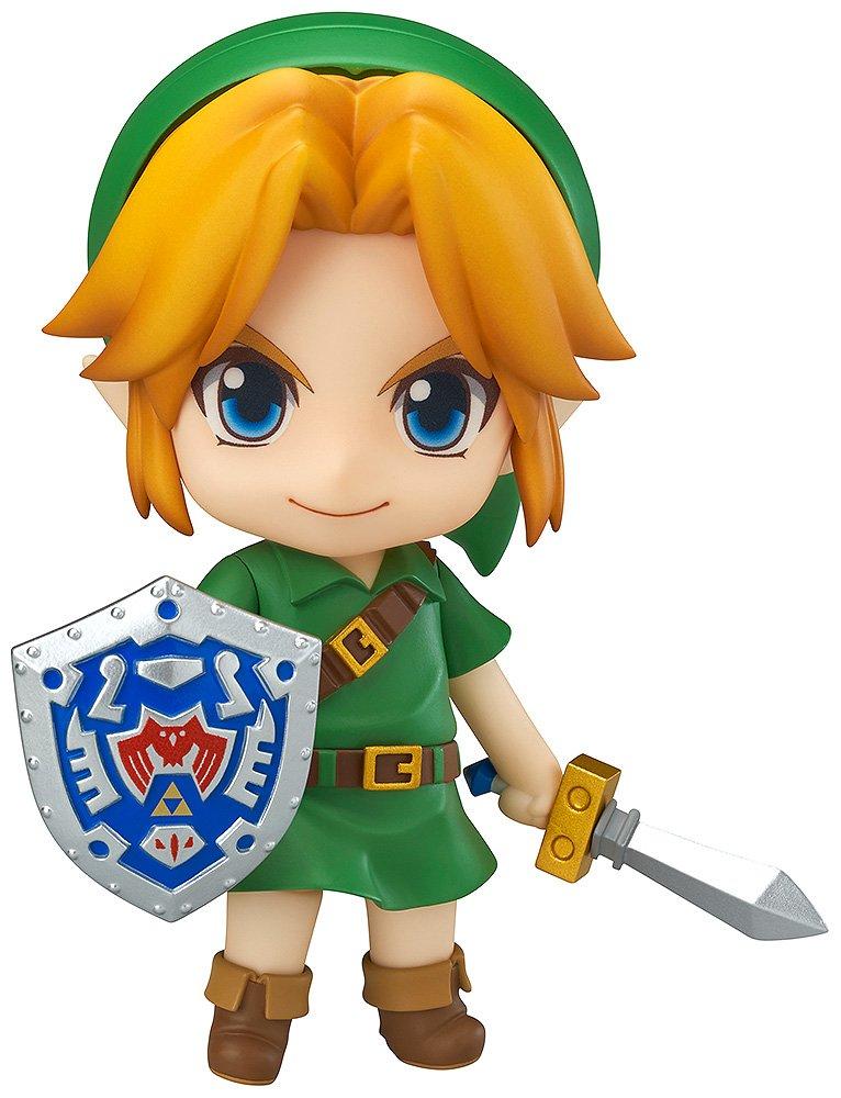 グッドスマイルカンパニー[GOOD SMILE COMPANY] ねんどろいど ゼルダの伝説 ムジュラの仮面 3D リンク ムジュラの仮面3D Ver. ノンスケール プラスチック製 塗装済み可動フィギュア 再販