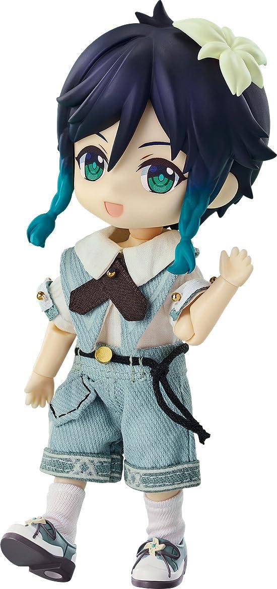 ねんどろいどどーる 原神 ウェンティ 青嵐の悠歌Ver. ノンスケール 布&磁石&合金&プラスチック製 塗装済み可動フィギュア｜ポッチ 8,096円