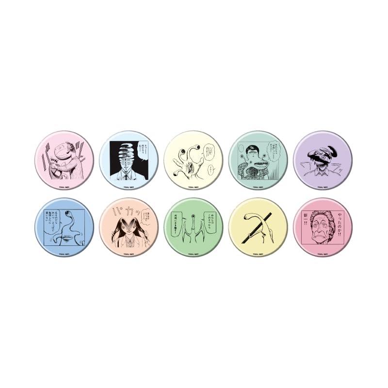 寄生獣 02 モノクロver. [公式イラスト] 缶バッジ 10個入りBOX画像
