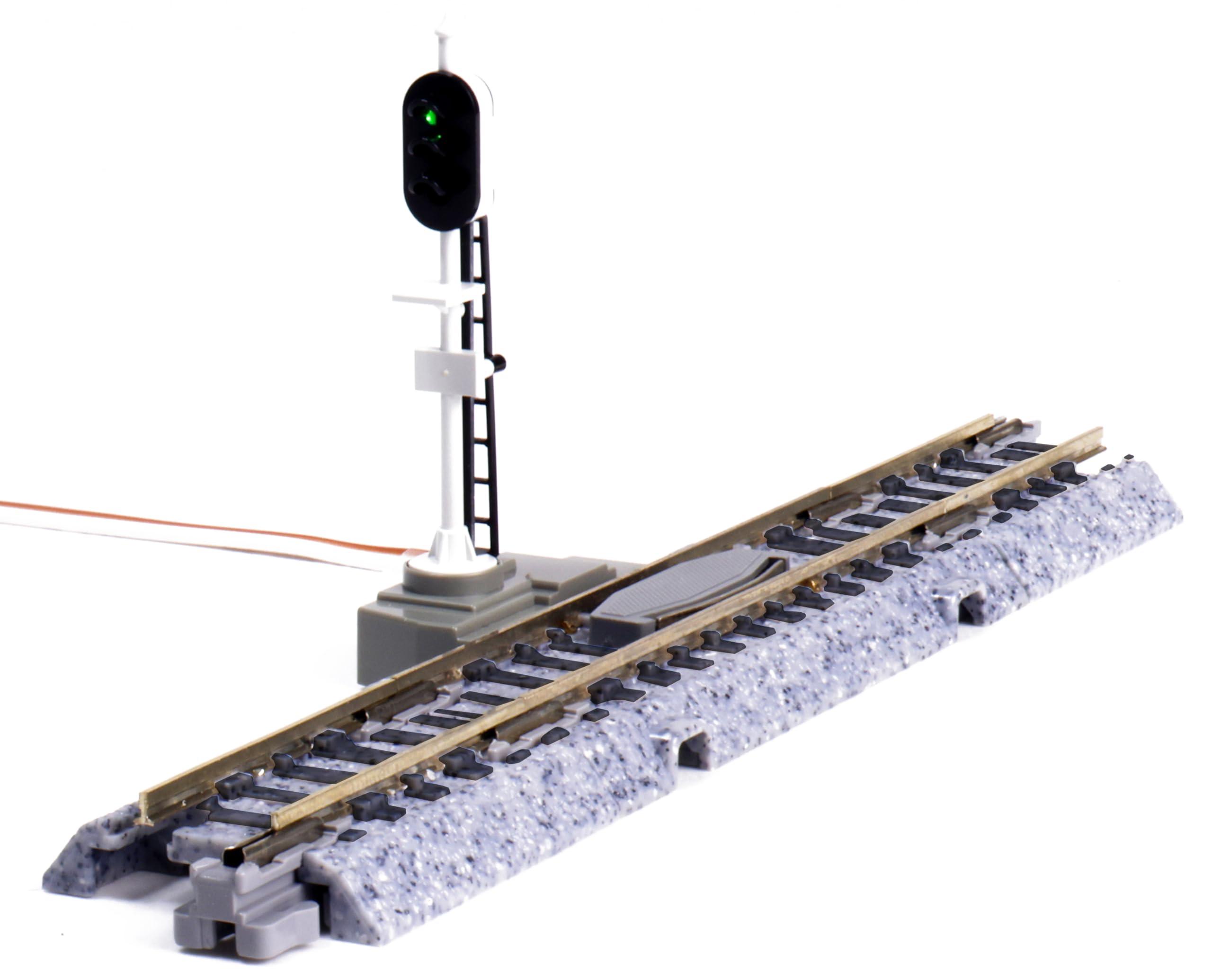 カトー (KATO) Nゲージ 3灯式自動信号機SX 64mm 補助線路付 鉄道模型用品 20-606