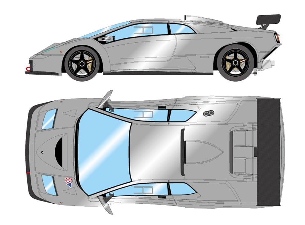 メイク引き上げる EIDOLON 1/43 ランボルギーニ ディアブロ GTR 1999 しろがね色 研ぎ澄ます品 EM786D