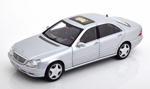 【MODELISSIMO特注】 ノレブ 1/18 メルセデスベンツ S55 AMG W220 2000 シルバー