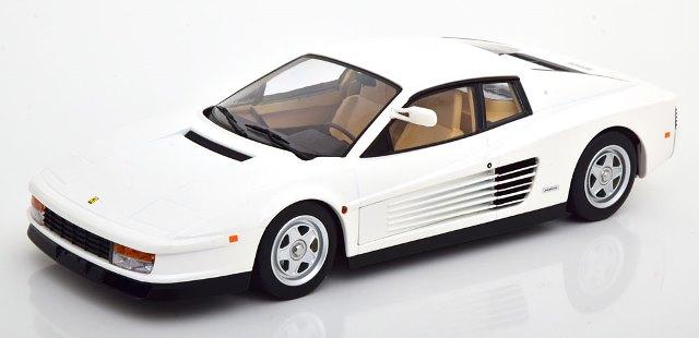 フリースタイル (FREESTYLE) KK scale 1/18 フェラーリ Testarossa Monospecchio 1984 US-Version ホワイト 完成品 KKDC180502