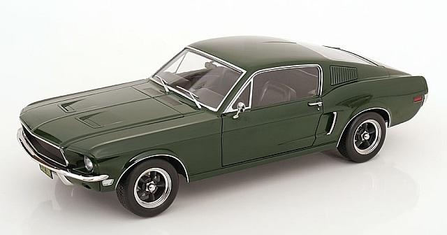 フリースタイル (FREESTYLE) KK scale 1/12 フォード Mustang GT Fastback 1968 ダークグリーン 完成品 KKDC120221|ポッチ