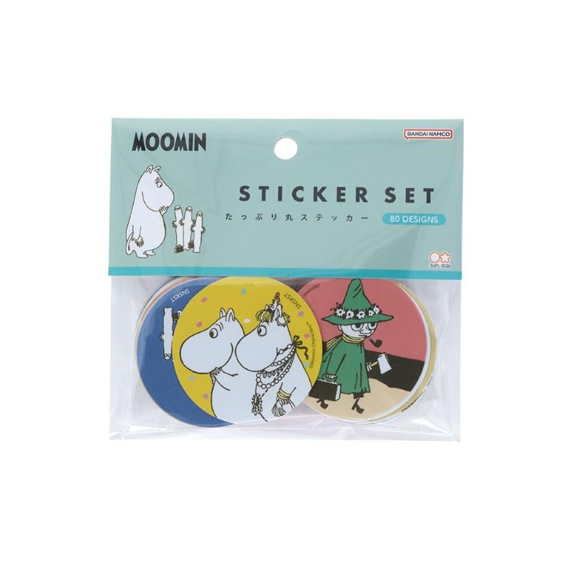  Sun-Star x Moomin Sticker Set - Moomin Friends