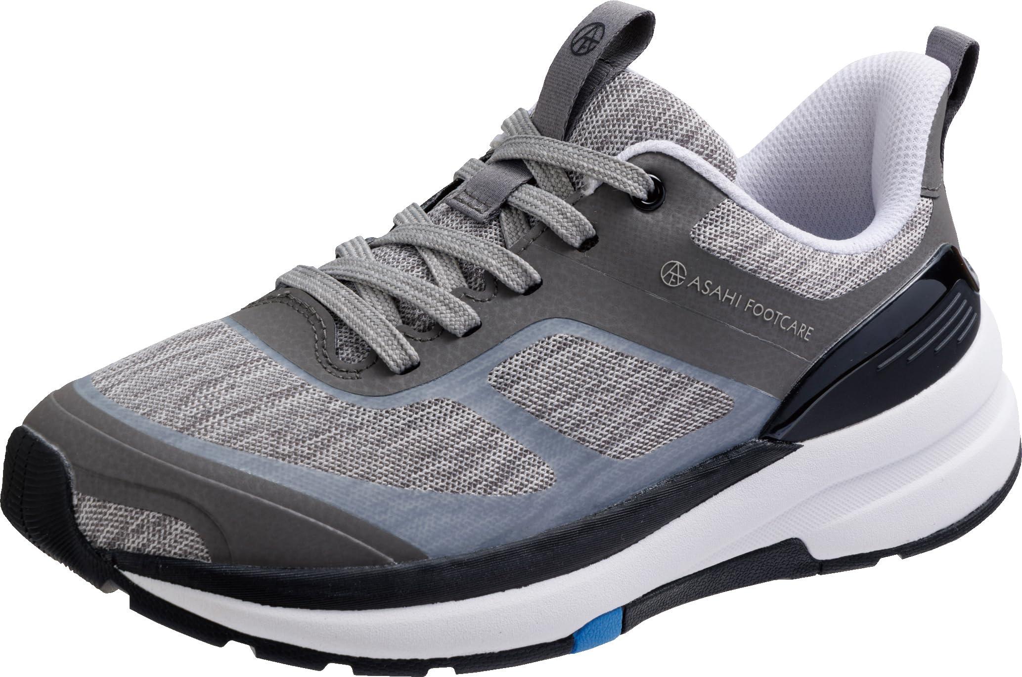 [アサヒ] アサヒフットケア 足の健康を守るコンフォートシューズ トラブル予防 フットケア発想の新感覚シューズ AFC005 KF72143 グレー 22.5 cm 4E