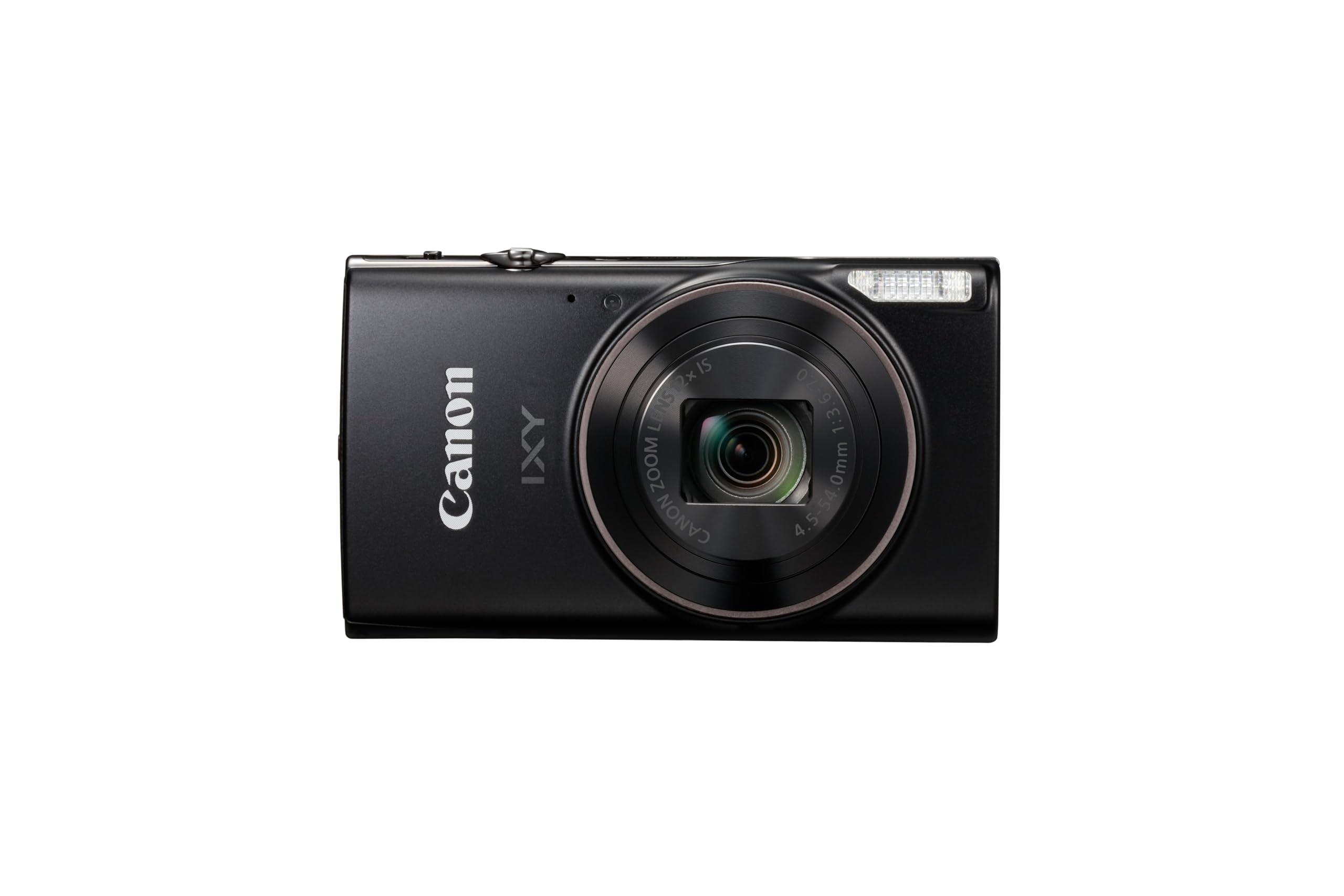 Canon コンパクトデジタルカメラIXY650m 黒いこと 光学12倍望遠レンズ/Wi-Fi相応う IXY650mBK